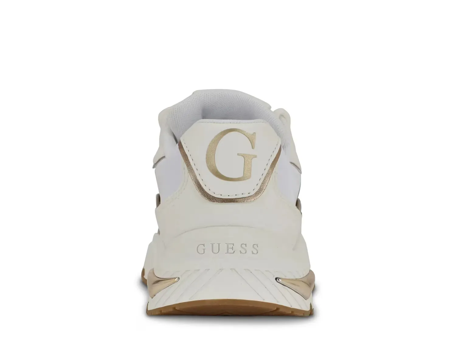 Кроссовки Carrli Guess, White/Gold — фото 2