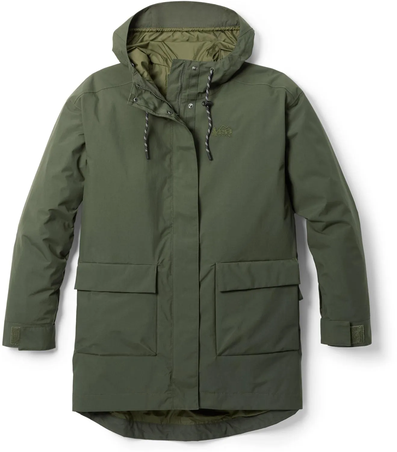 

Куртка дождевик Campwell REI Co-op, Shaded Olive