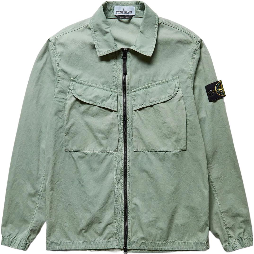 

STONE ISLAND Куртка мужская светло-зеленая, Зеленый, STONE ISLAND Куртка мужская светло-зеленая