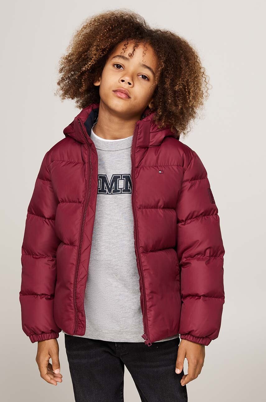 

Детская куртка Tommy Hilfiger, бордовый
