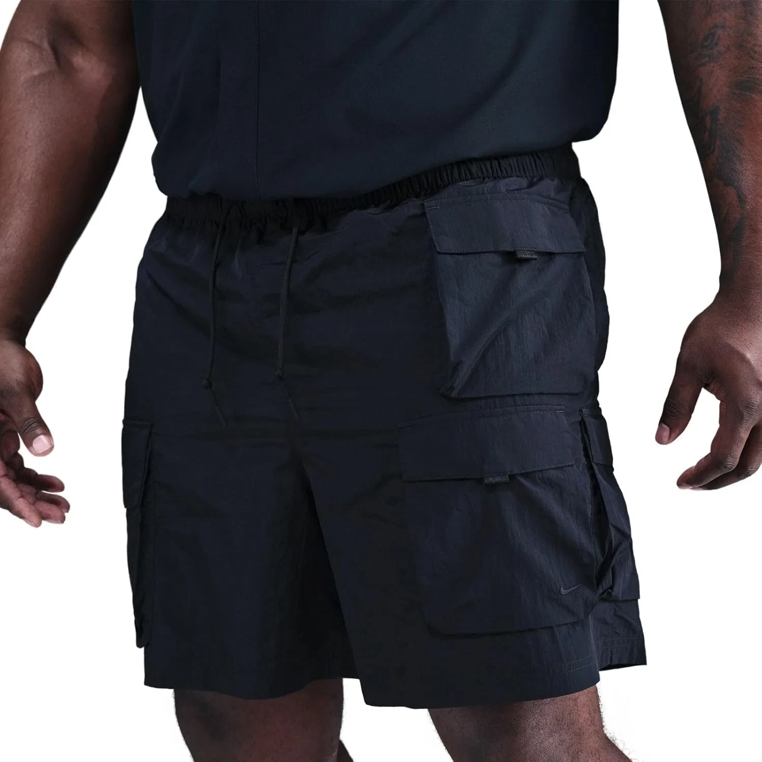 Шорты Nike Tech Cargo-webshorts, Black / Black — фото 4