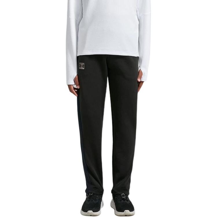 

Under Armour Черные вязаные спортивные штаны для подростков