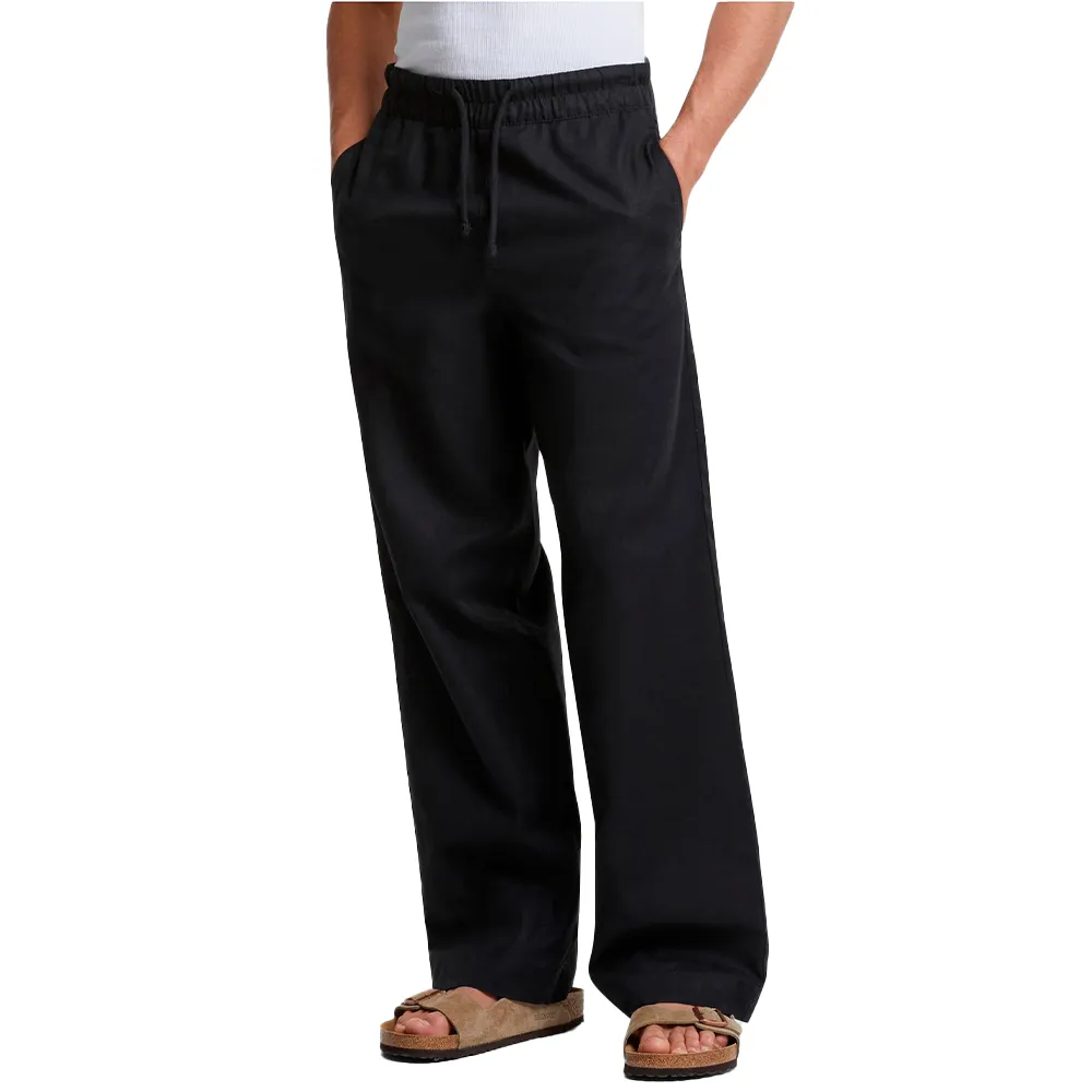

Брюки Urban Classics Loose Cotton Linen, черный
