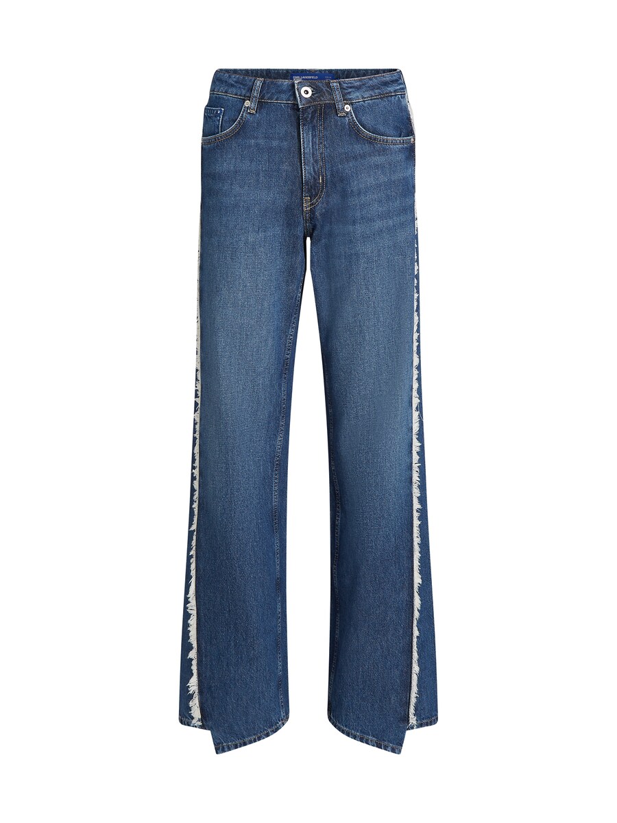 

Джинсы свободного кроя KARL LAGERFELD JEANS, синий деним