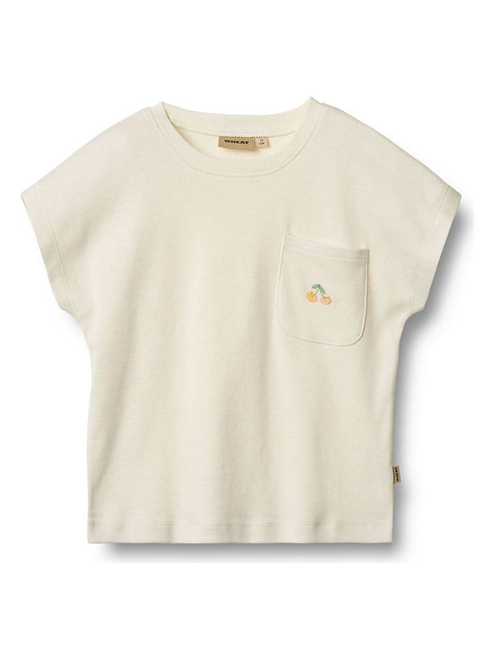 

Wheat Футболка "Сигне" кремового цвета, Бежевый, Wheat Футболка "Сигне" кремового цвета