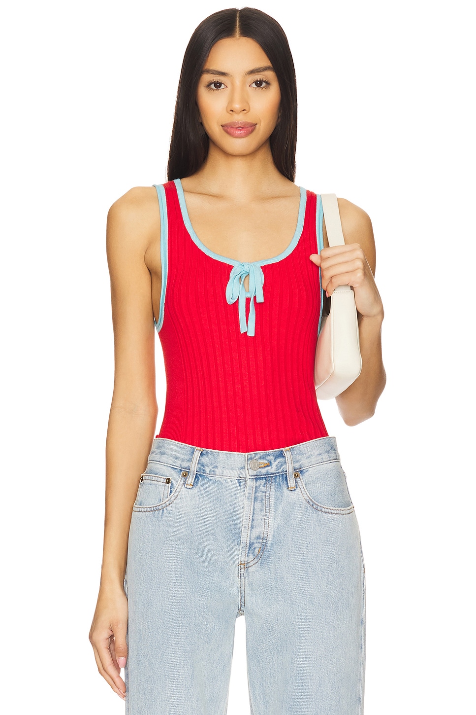 

Топ-свитер "All star" от Free People, atlas red combo
