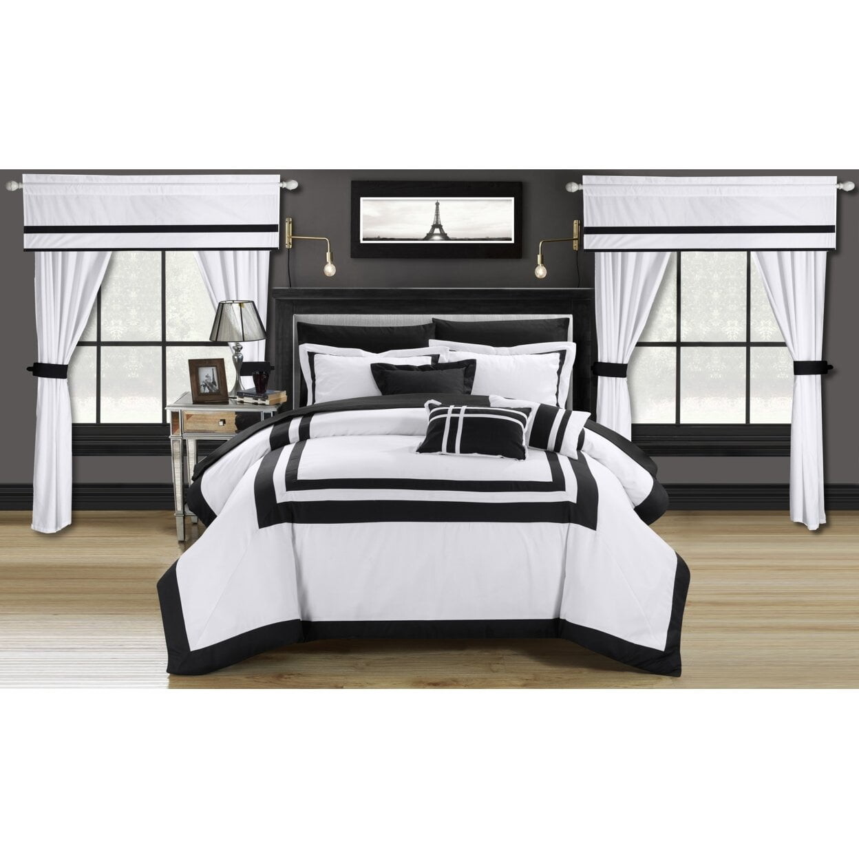 

Комплект постельного белья Chic Home Bertran, белый