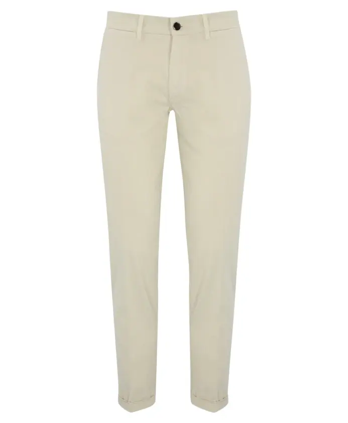 

Хлопковые брюки узкого кроя Re-Hash, белый