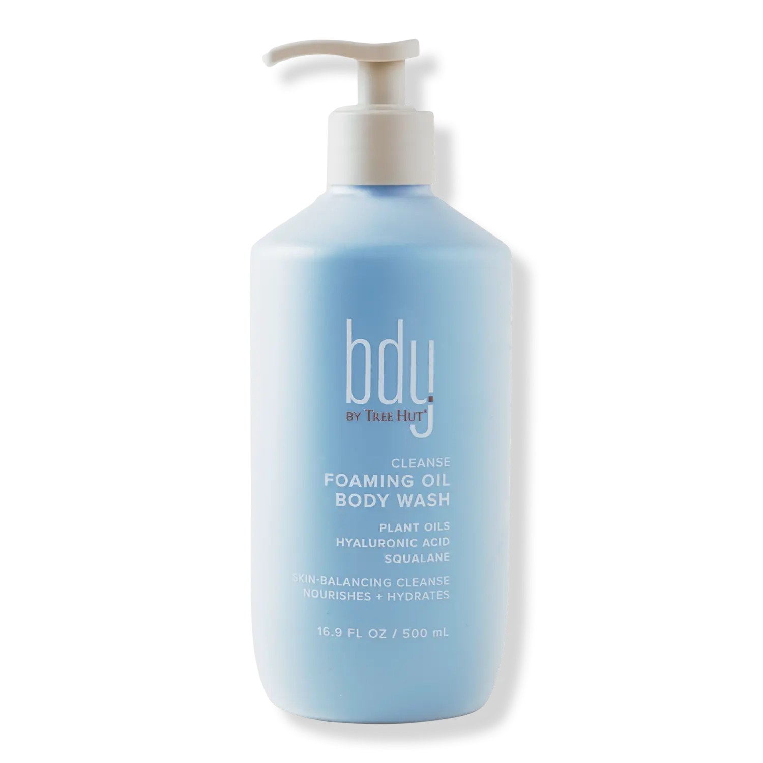 

Пенящийся увлажняющий гель для душа с гиалуроновой кислотой и скваланом. bdy.