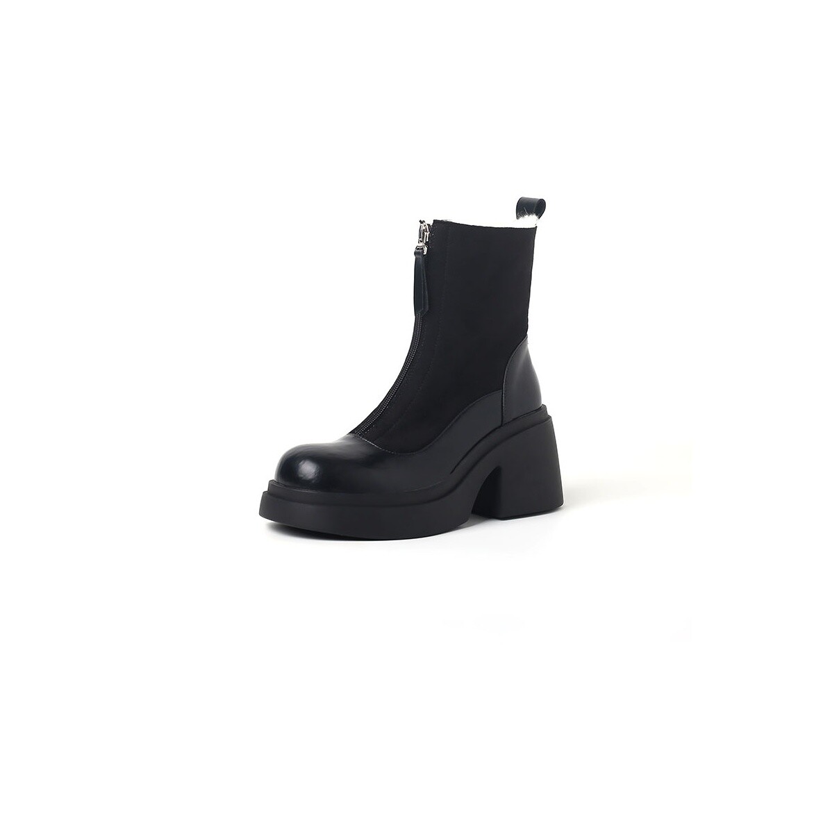 

Ботильоны женские Raphael Sona, цвет Black Fleece-lined