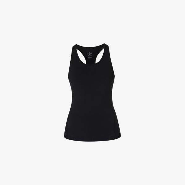 

Бюстгальтер средней поддержки Power stretch-woven топ Sweaty Betty, черный