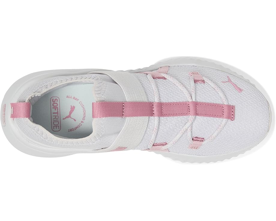 Кроссовки PUMA Softride Sera Slip-on Cross Training Shoes, цвет Feather Gray/Poised Pink/Mauve Mist — фото 2