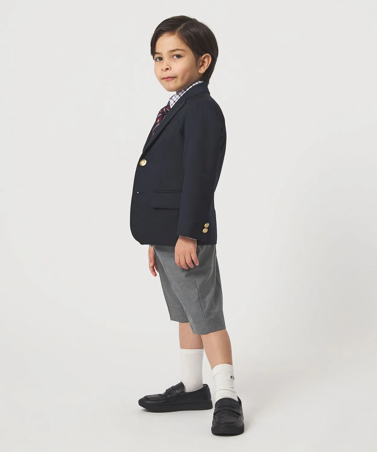 Шорты TRW Solid Shorts для детей, 110-130 см, тёмно-синие — фото 4