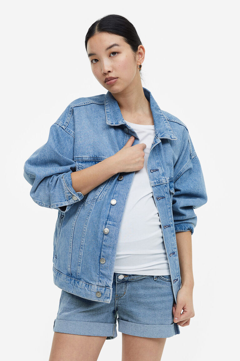 

Джинсовые шорты H&M, синий