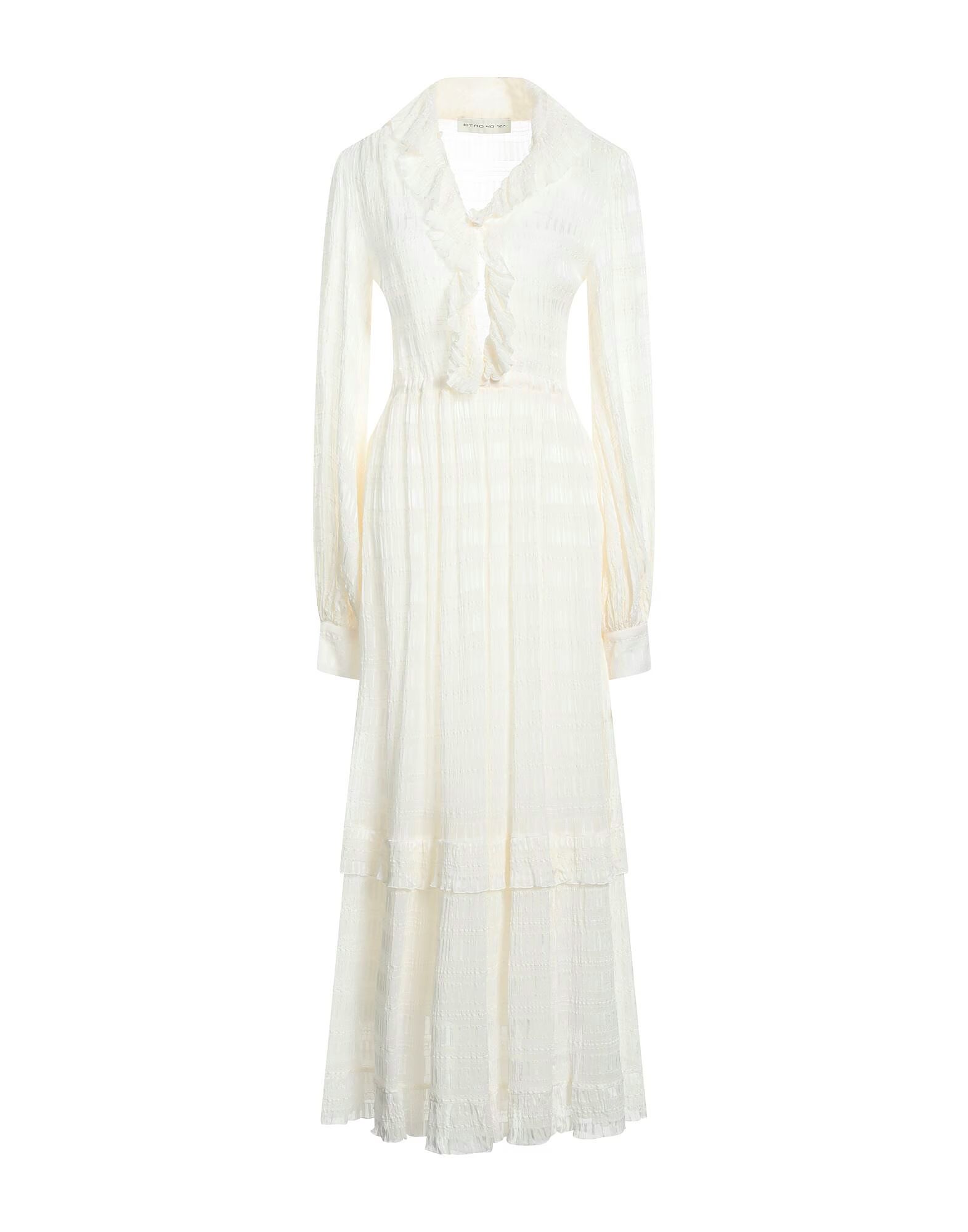 

Макси платье Etro, кремовый