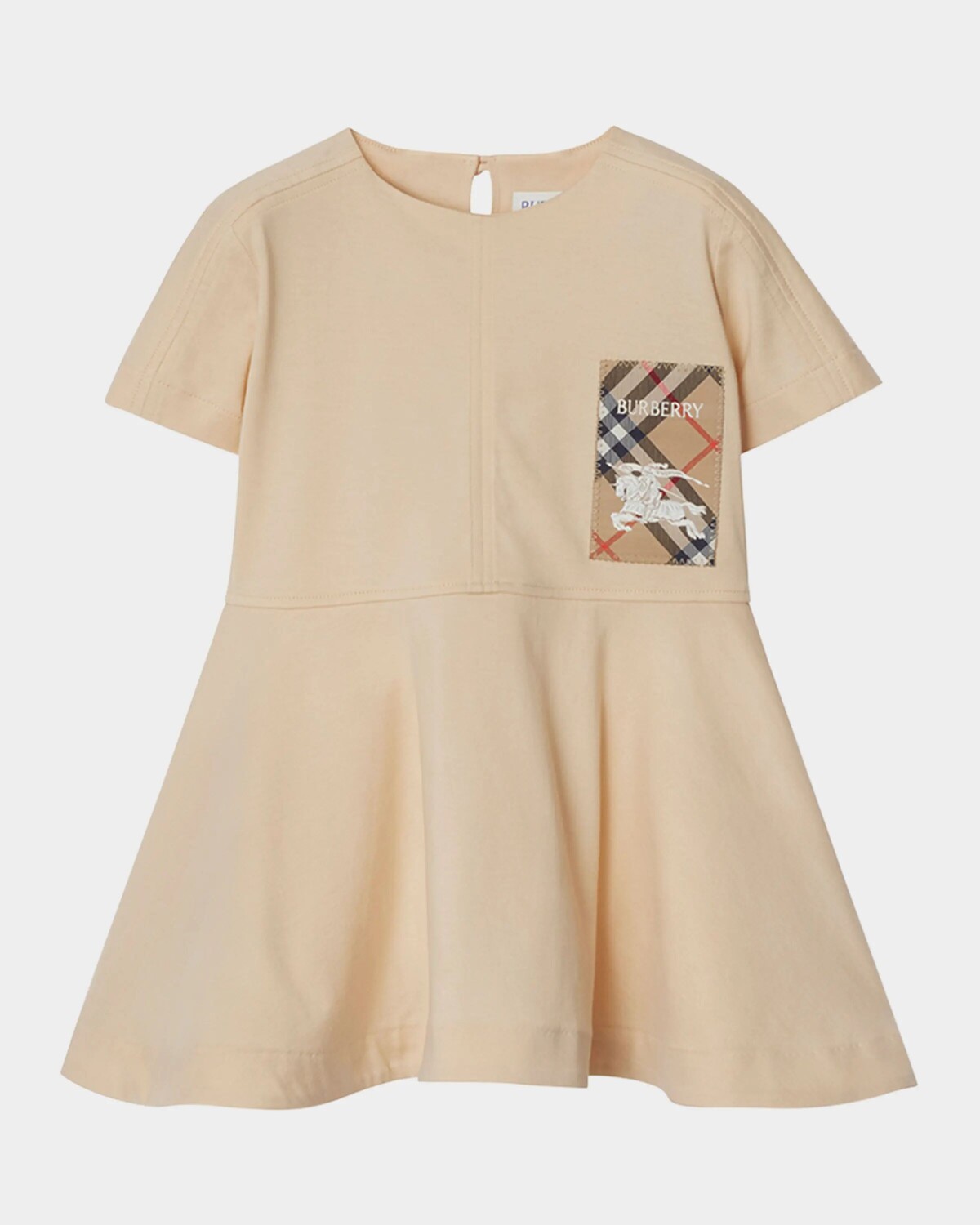 

Платье для девочек Riley EKD с логотипом, размер 6M-2 Burberry, цвет Calico