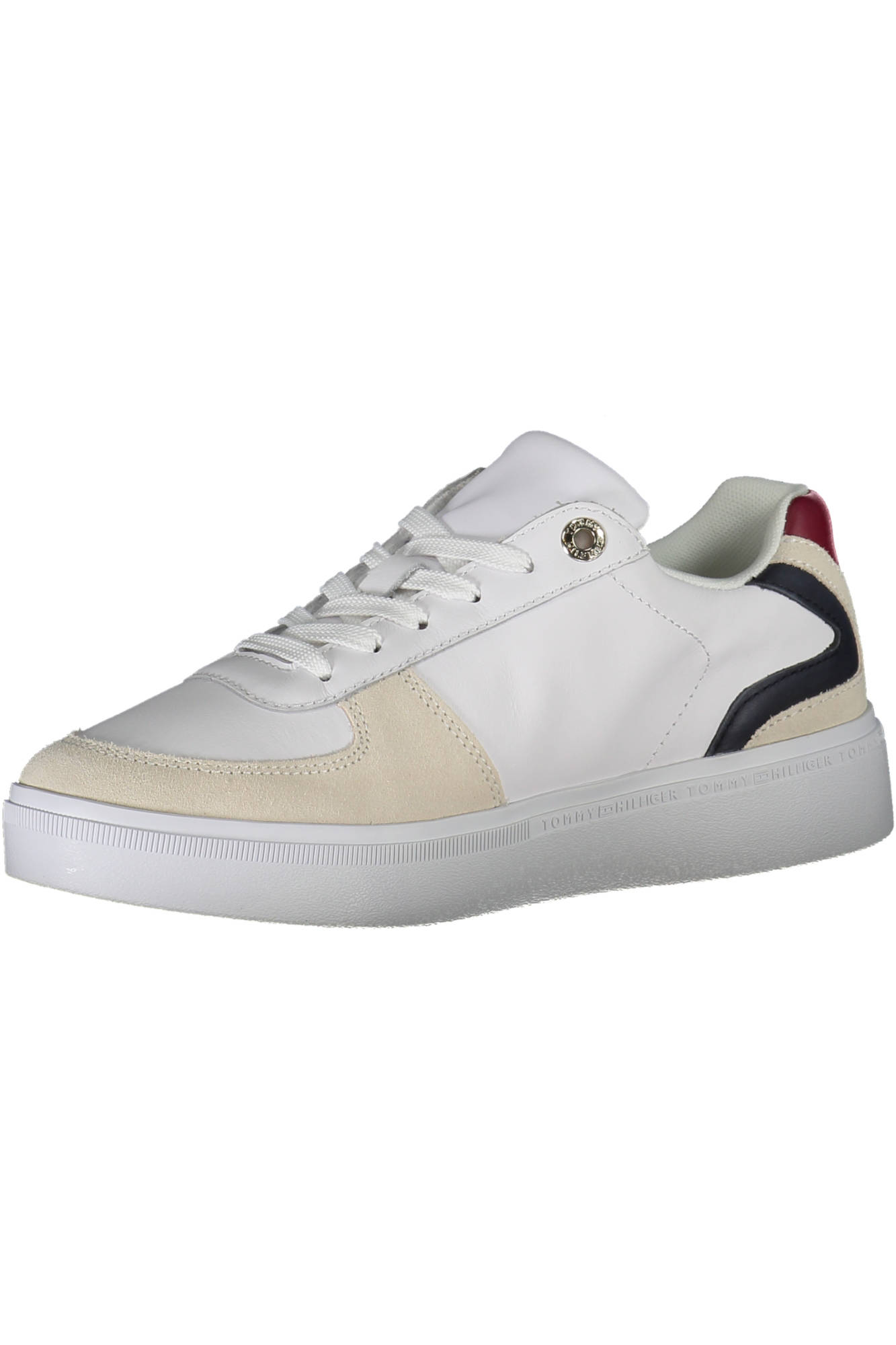 Кроссовки женские спортивные Tommy Hilfiger, белый / бежевый — фото 3