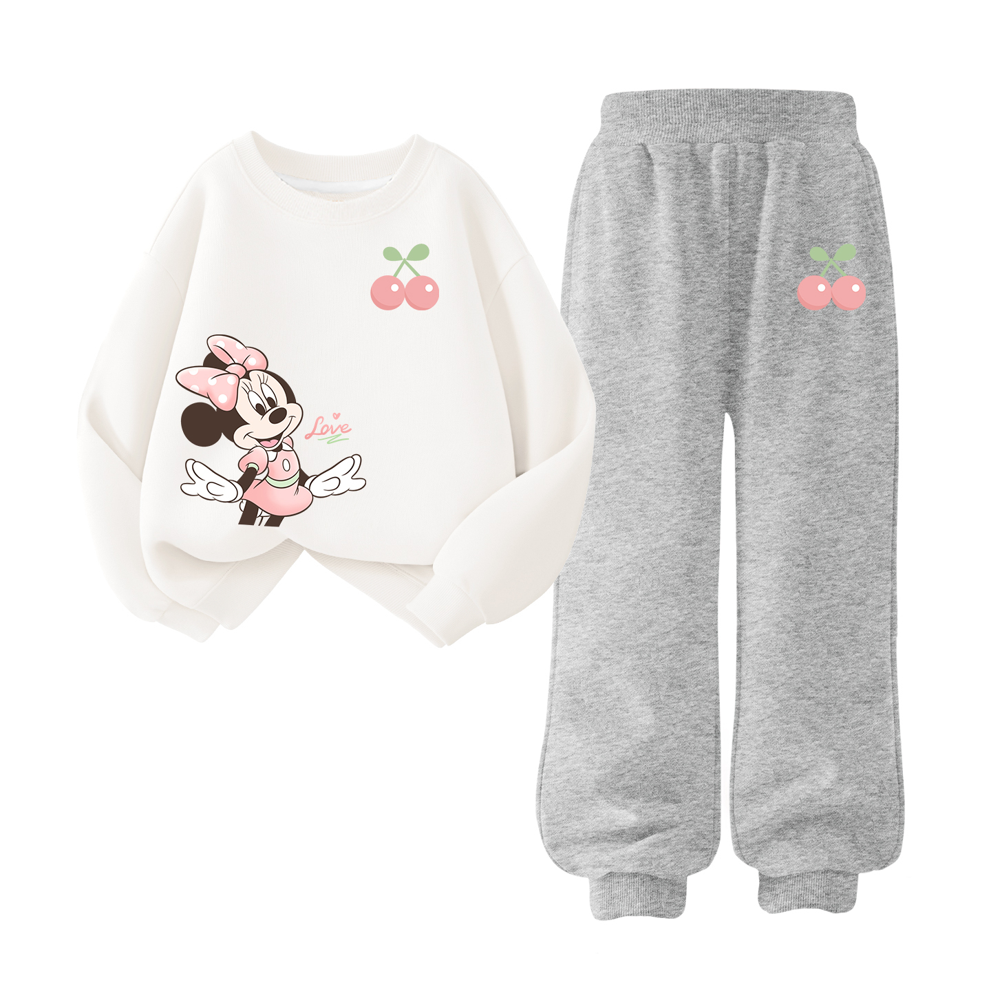 

Детская повседневная спортивная одежда Disney, белый