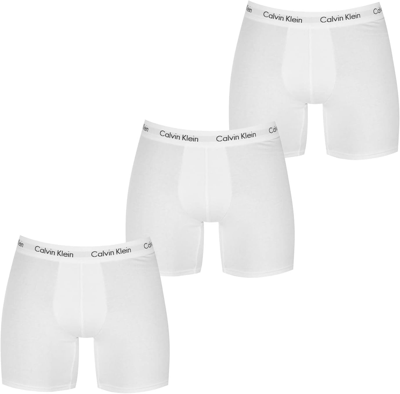 

Комплект из 3 трусов-брифов Calvin Klein Mens Cotton Stretch Hip, White