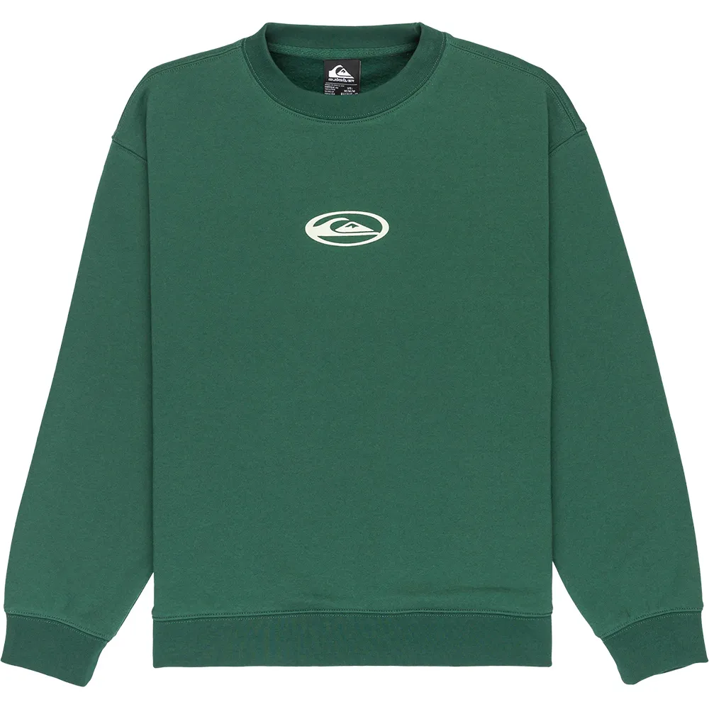 

Толстовка Quiksilver Salt Water Graphic, зеленый
