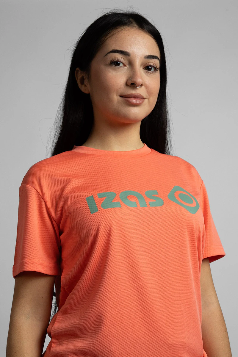 

Мужская дышащая технологичная футболка CREUS M BIG LOGO Izas, оранжевый