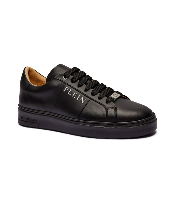 

Кожаные кроссовки Philipp Plein, черный
