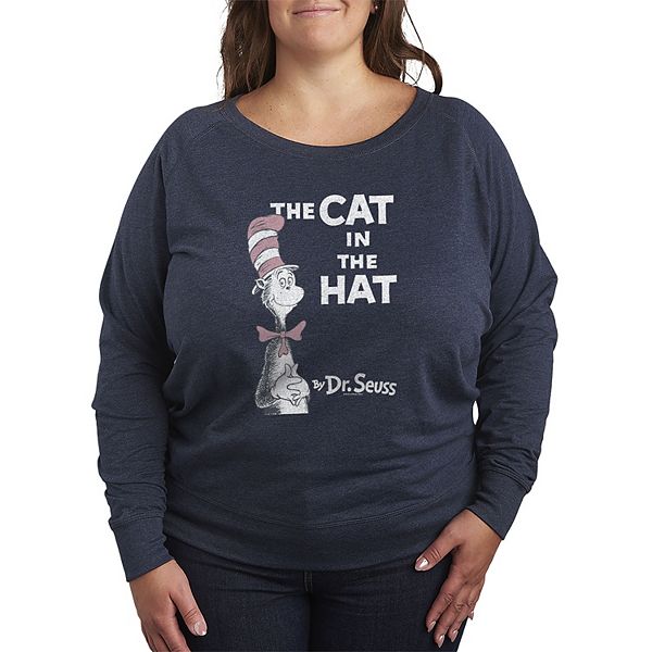 

Футболка с длинным рукавом The Cat in the Hat, Plus Size, из состаренного френч терри Dr. Seuss, Heather Indigo, Фиолетовый, Футболка с длинным рукавом The Cat in the Hat, Plus Size, из состаренного френч терри Dr. Seuss, Heather Indigo