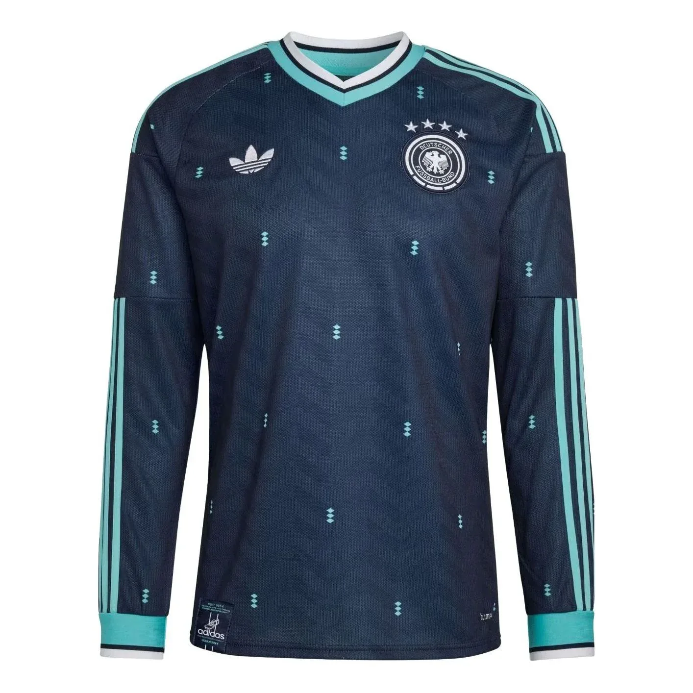Футболка с длинным рукавом Adidas Germany 26 Away 'Collegiate Navy'