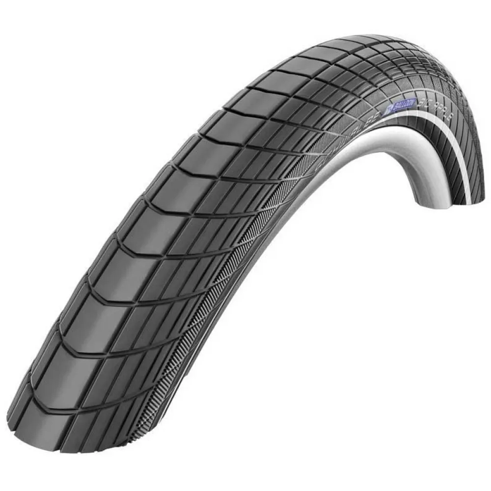 

Жесткая городская шина Schwalbe Big Apple HS 430 RaceGuard 26´´ x 2.15, черный