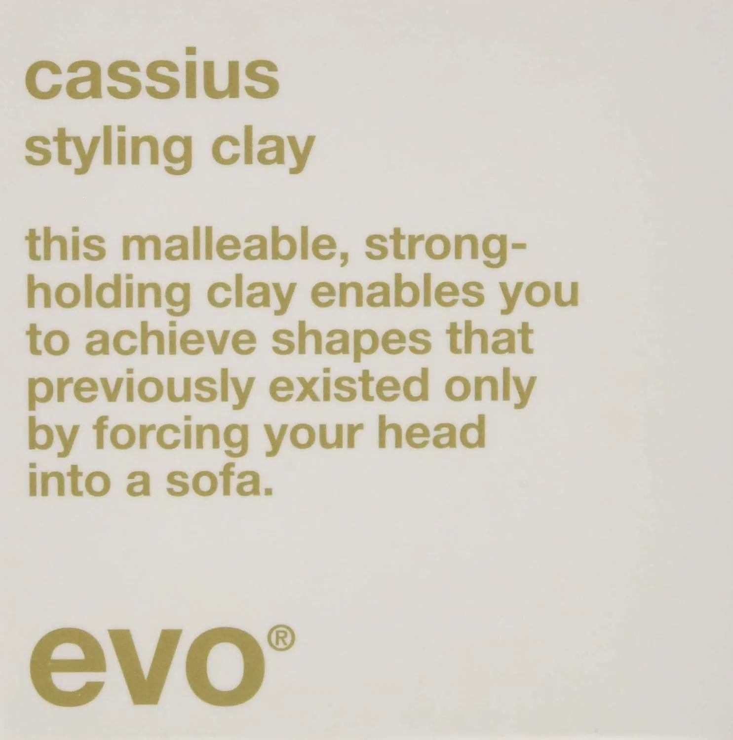 Глина для укладки волос «Cassius Styling Clay» от evo Evo — фото 2