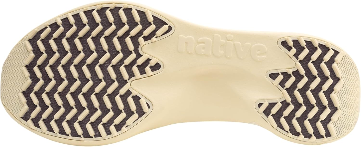 Кроссовки Native Shoes Apollo 10 Ultralight для взрослых, унисекс, черный/кремовый — фото 2
