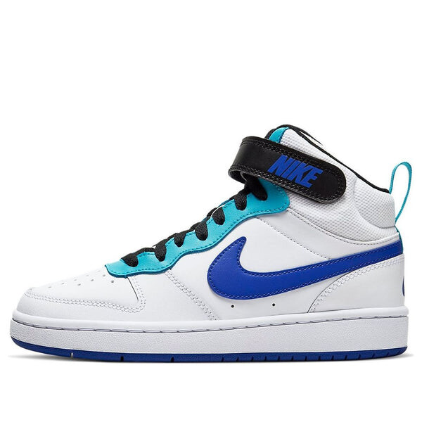 

Кроссовки Court Borough Mid 2 Blue Teal Nike, белый