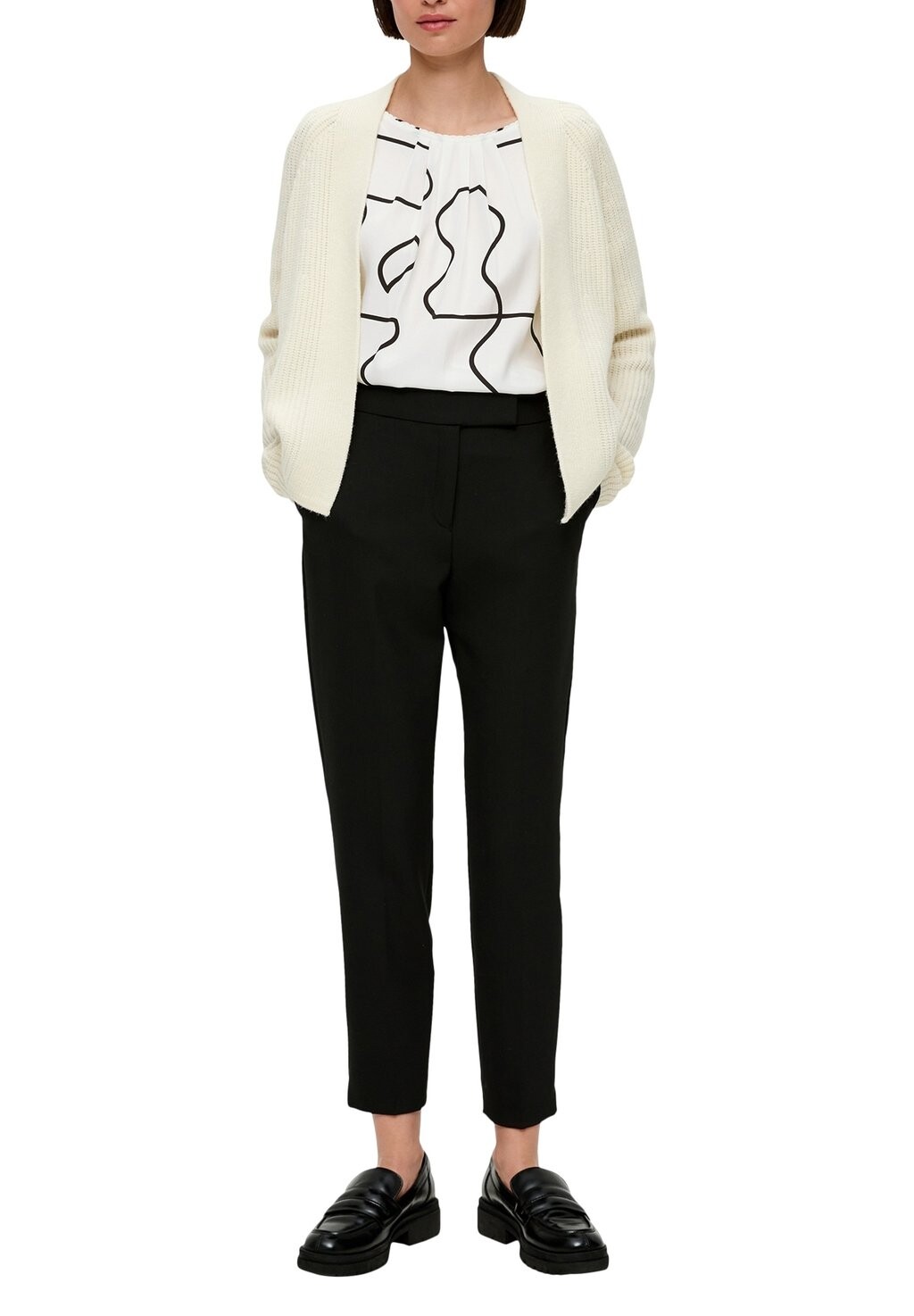 

Блуза s.Oliver BLACK LABEL, цвет creme