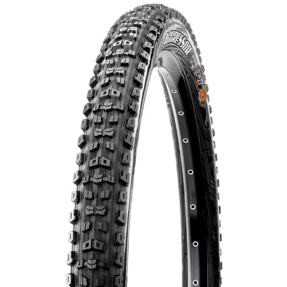 

Шина для горного велосипеда Maxxis Aggressor EXO/TR 60 TPI Tubeless 27.5´´ x 2.50, черный