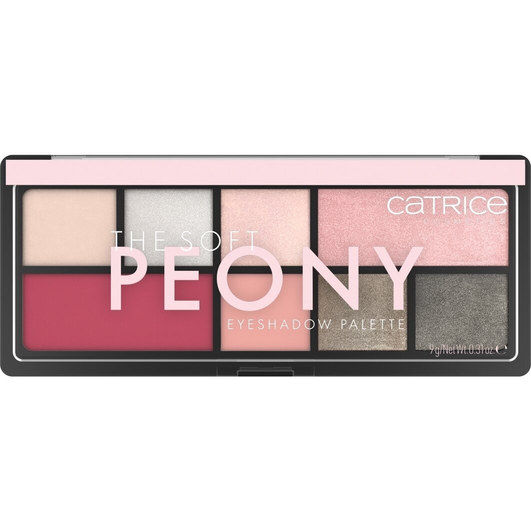 Тени для век the soft peony eyeshadow palette Catrice, вес 9 гр. — фото 2