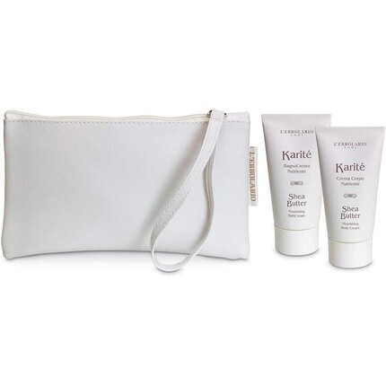 

L'Erbolario Shea Beauty Pochette White 1 питательная ванна 75 мл + 1 питательный крем для тела 75 мл Сделано в Италии