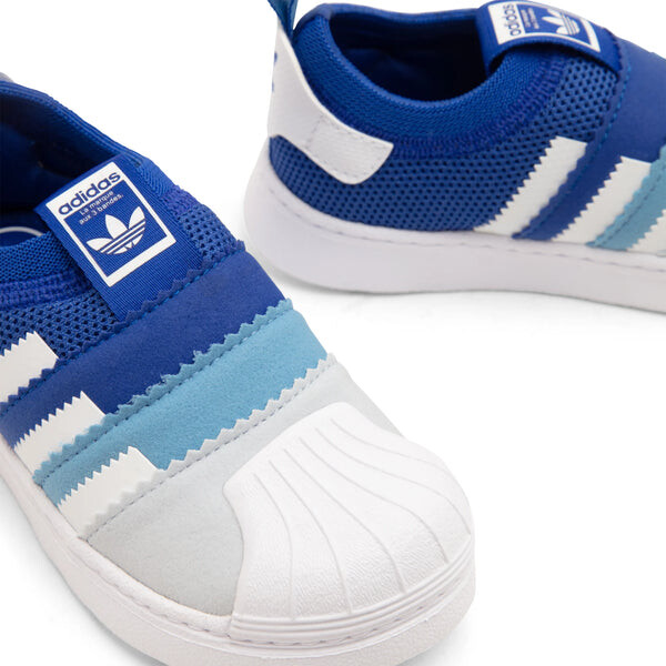 Кроссовки оригинальные superstar 360 2.0 i Adidas, синий — фото 4