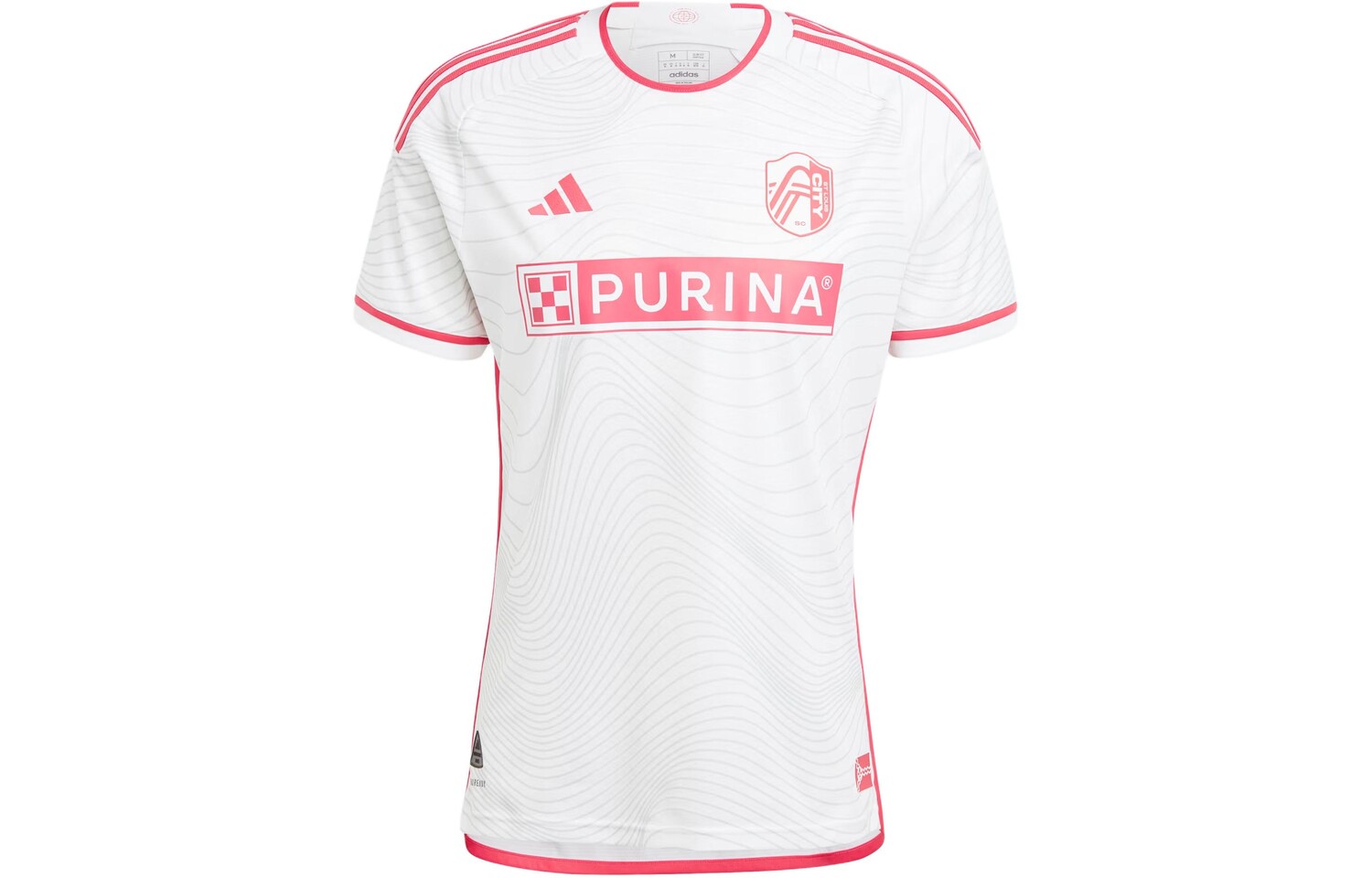 

Футболка мужская St. Louis CITY SC белая Adidas, белый