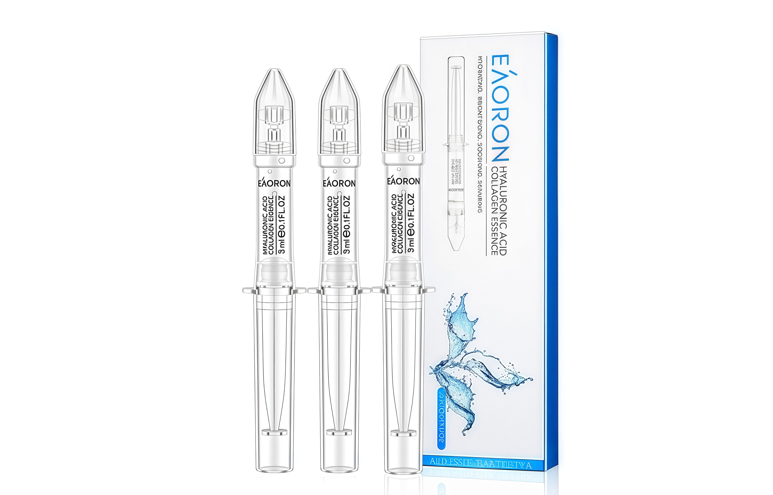 

Гиалуроновая эссенция для сияния кожи увлажняющая успокаивающая сужающая поры набор пробников 3мл*3/3мл*15/3мл*30/3мл*10 Eaoron