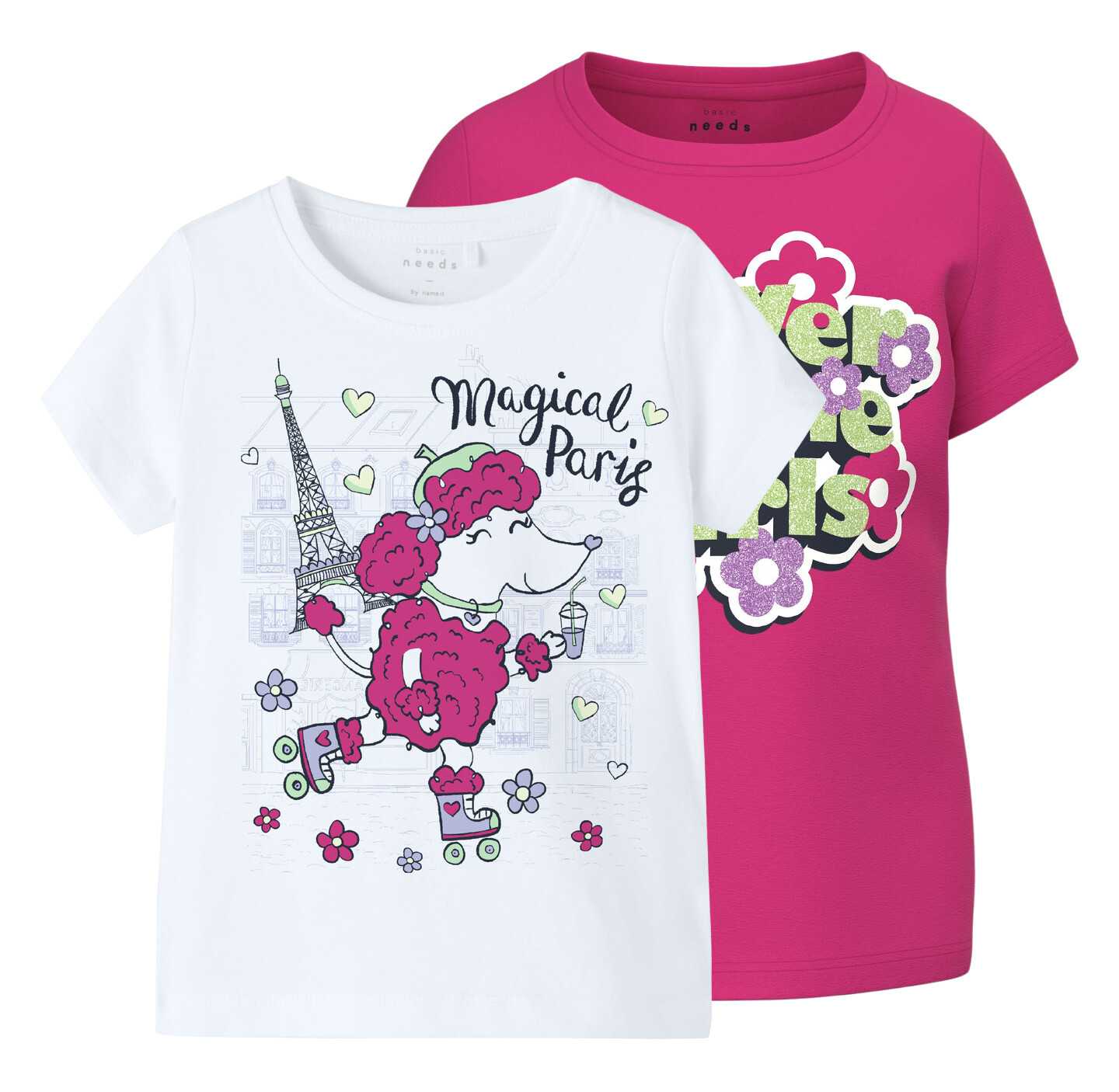 

Футболка name it 2er Pack, цвет bright white