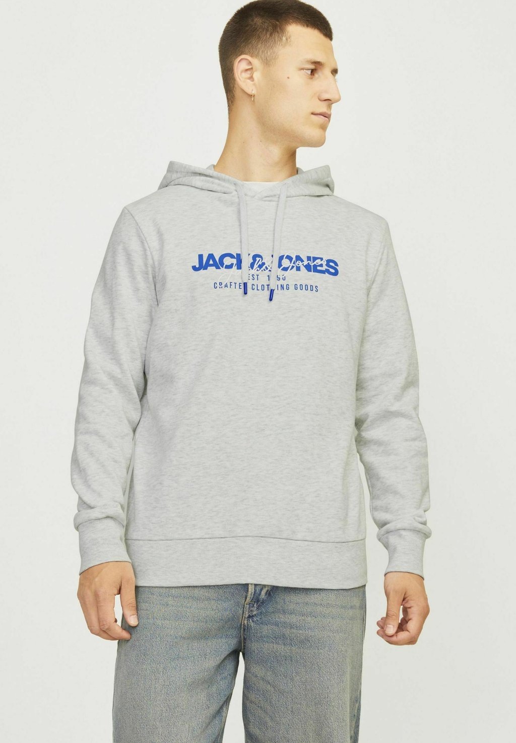 

Толстовка с капюшоном LOGO Jack & Jones, кремовый