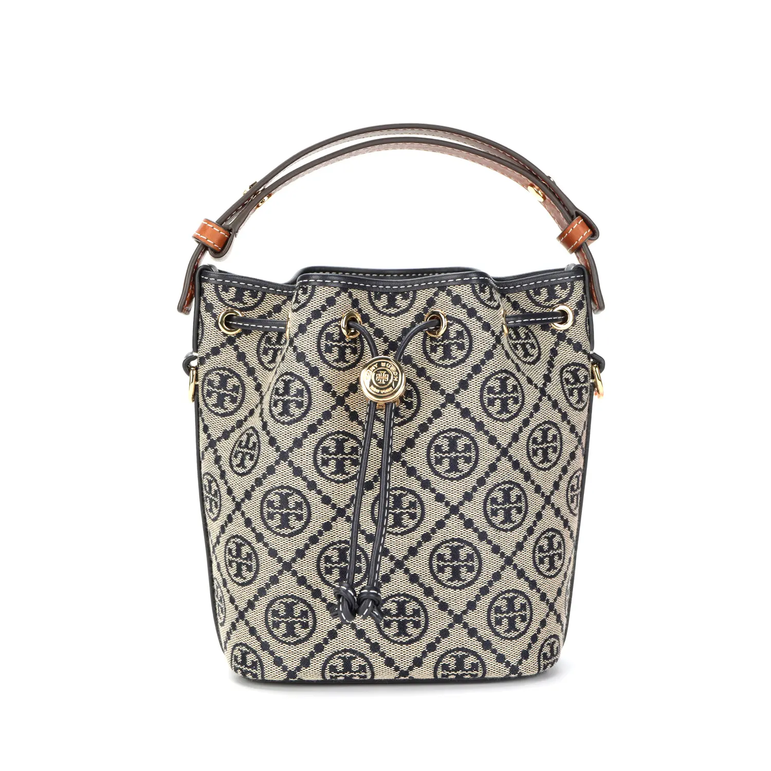 

TORY BURCH Миниатюрная сумка-ведро с монограммой Т