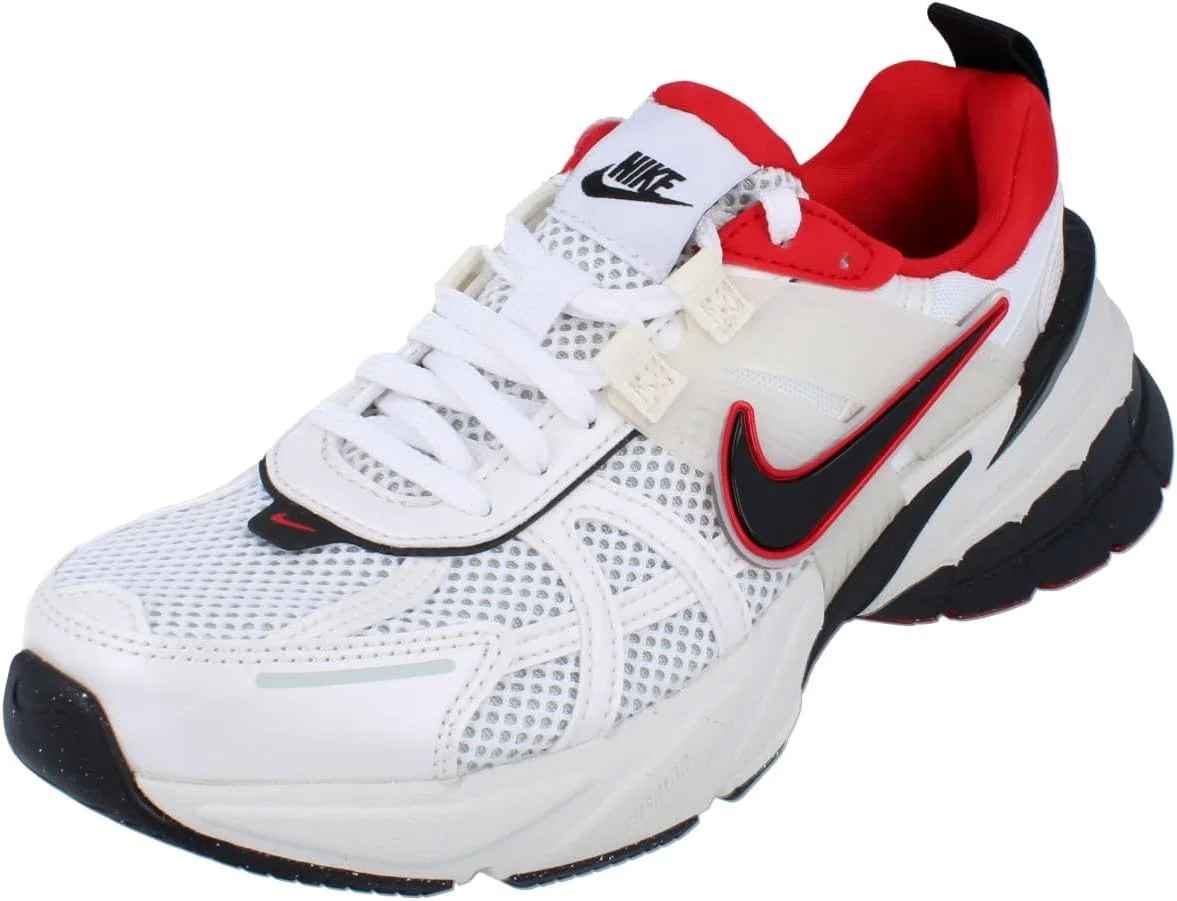 Кроссовки Nike V2K Run Unisex для бега Hf0120, цвет Metallic Summit White Black 100