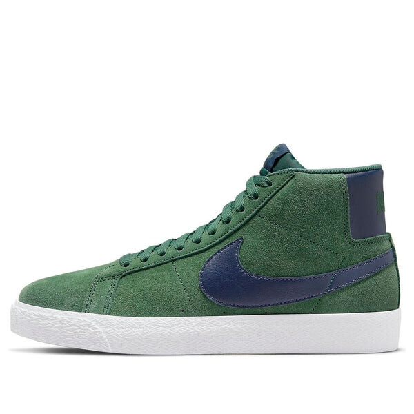 

Кроссовки zoom blazer mid sb 'noble green' Nike, зеленый