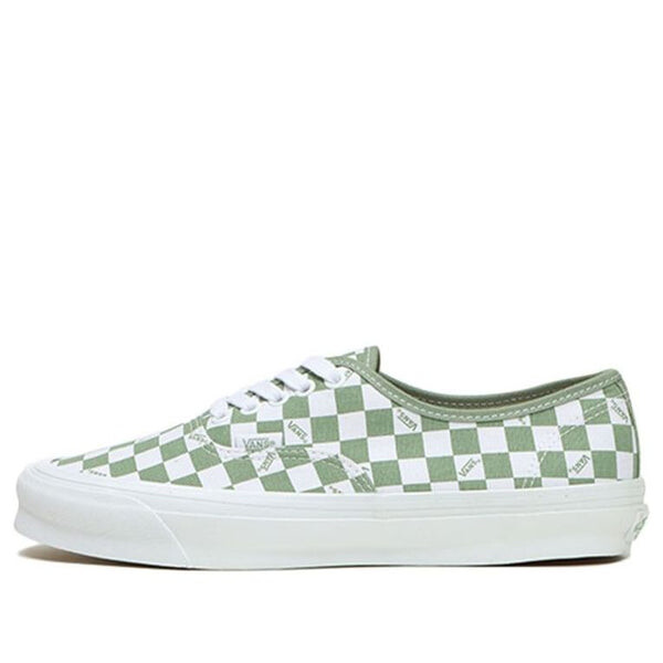 

Кроссовки og authentic lx 'checkerboard - loden' Vans, зеленый