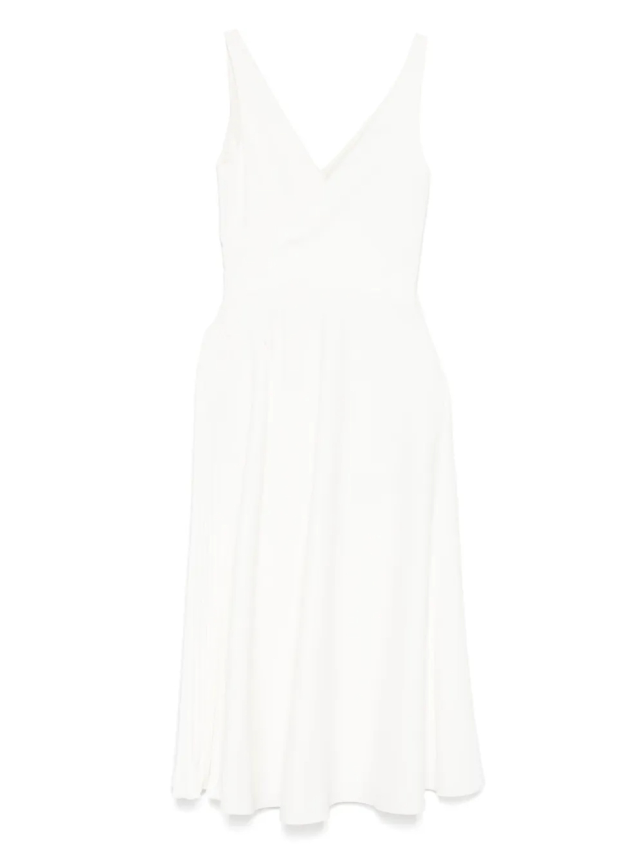 

Платье из крепа Ermanno Scervino, белый