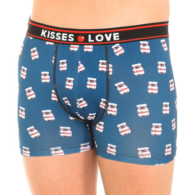 

Поцелуи и любовь боксеры Kisses And Love, синий