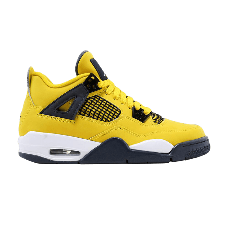 

Кроссовки Air Jordan Air Jordan 4 Retro GS 'Lightning' 2021 Sample, желтый