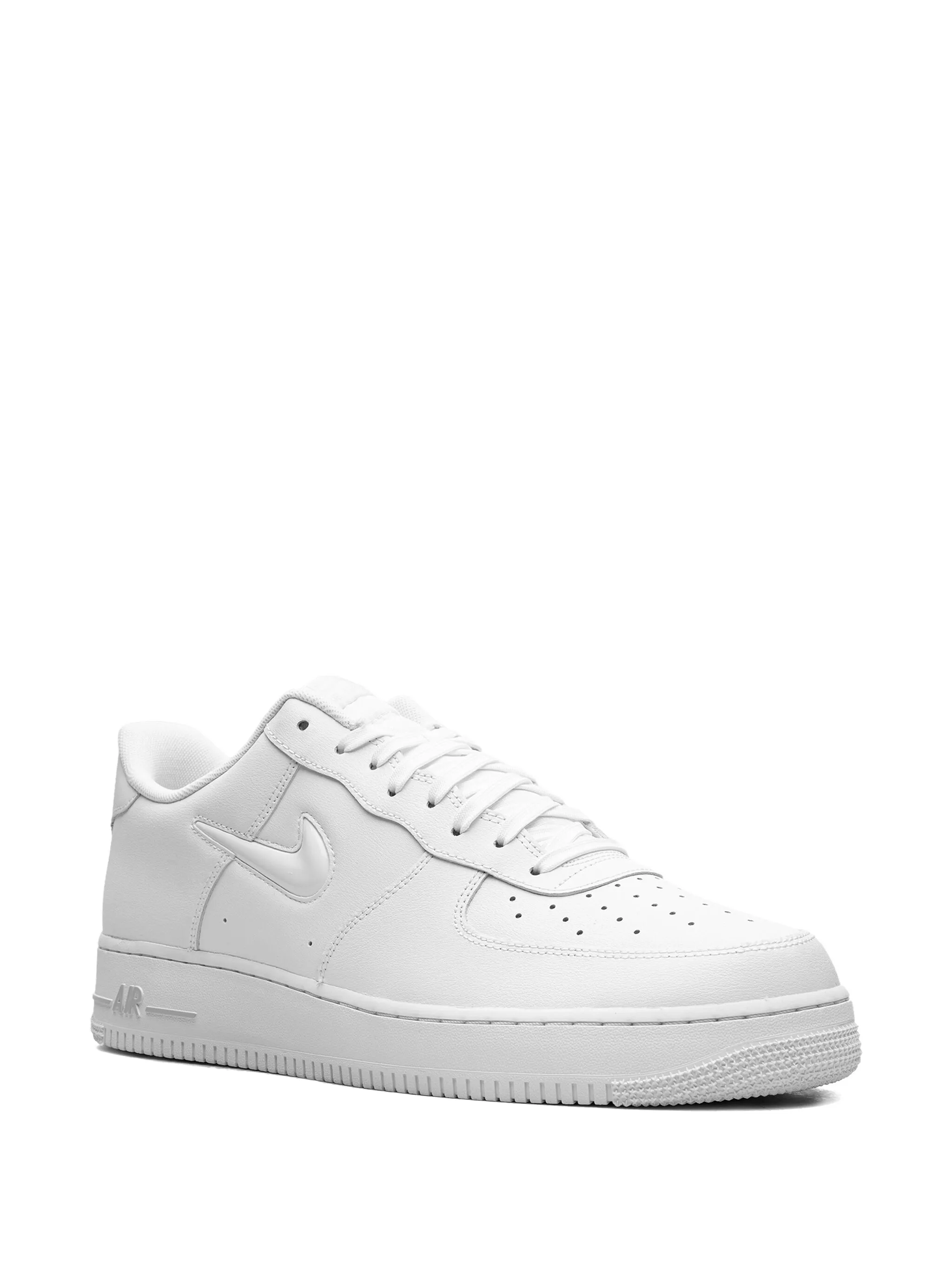 Кроссовки Air Force 1 Jewel White/Dark Smoke Nike, белый — фото 2