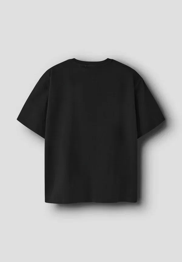 Футболка Name It Nkfaftina stitch ss nreg top box wdi print t-shirt, черный — фото 2